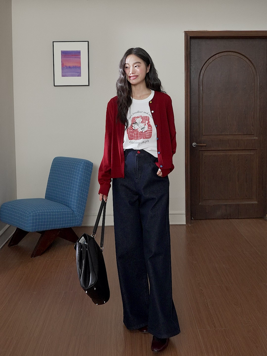 High-Waisted Jeans
