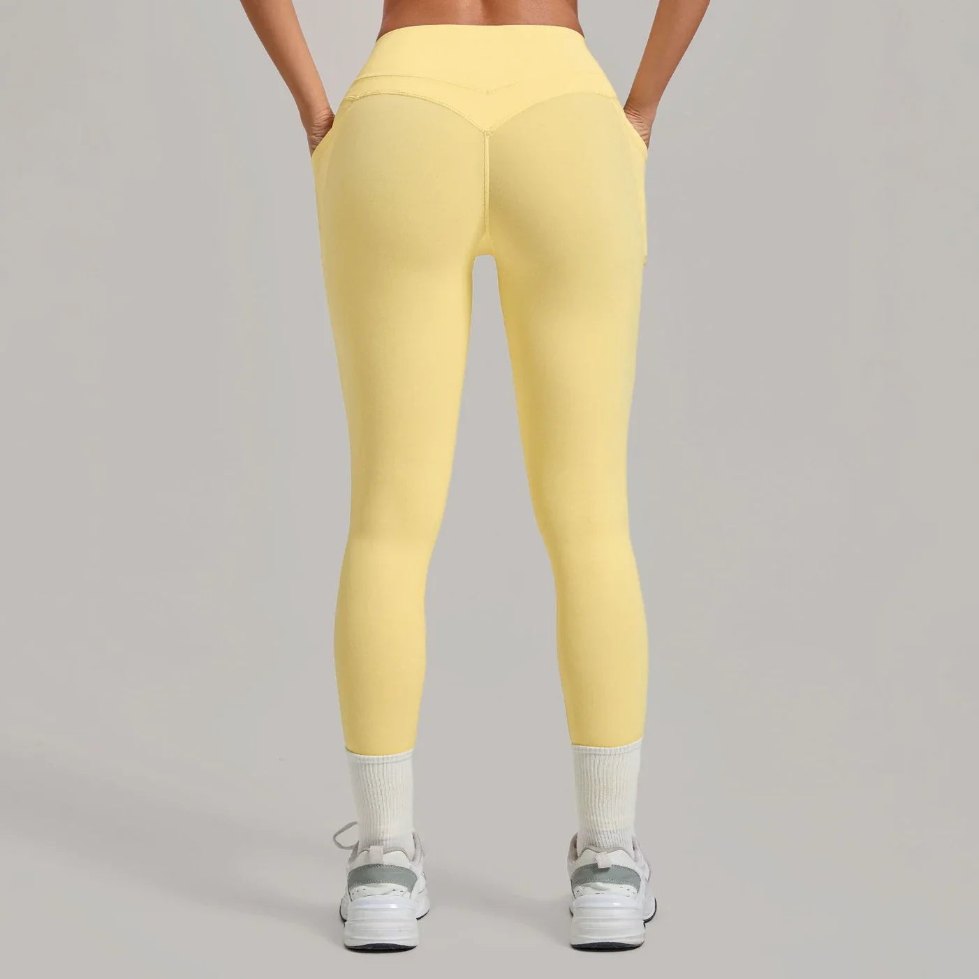 Women's Hip-lifting Yoga Leggings With Pockets
