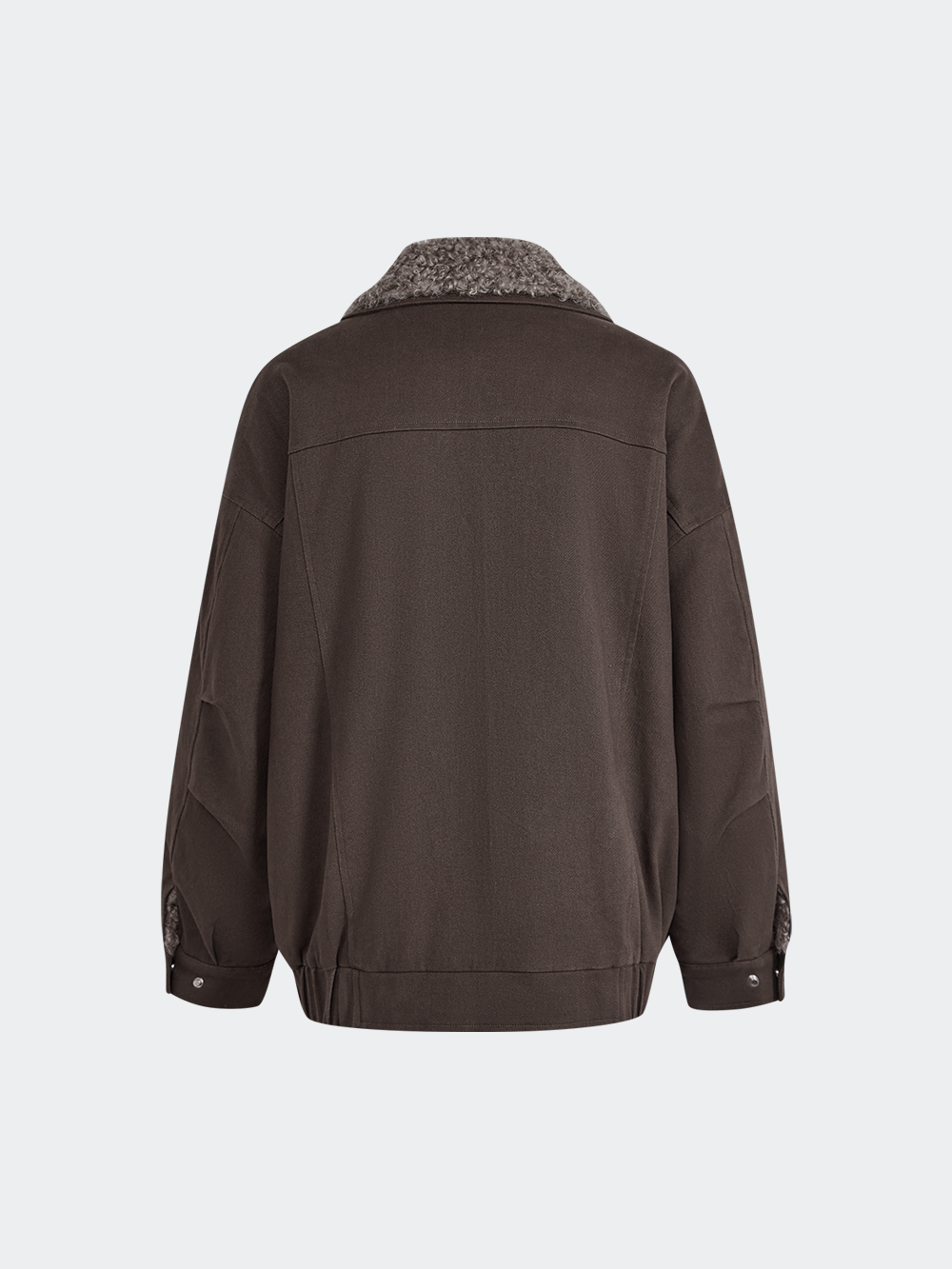 Faux Fur Collar Jacket