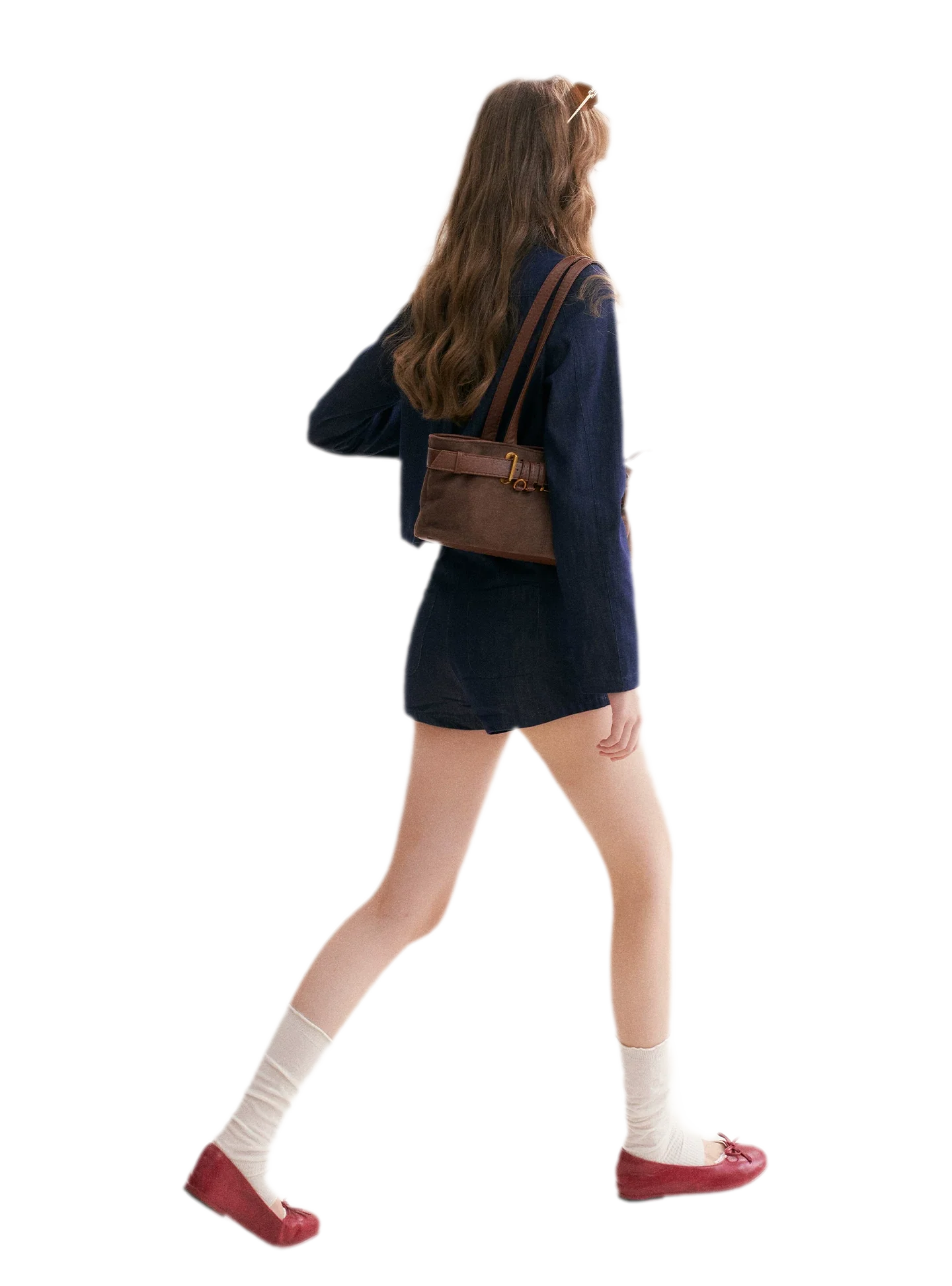 Lyocell Cotton Bow Denim Set