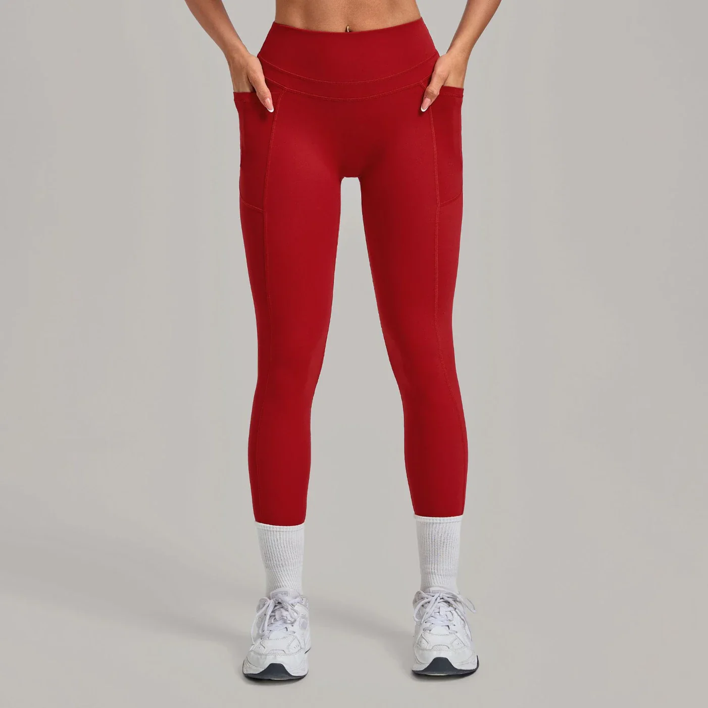 Women's Hip-lifting Yoga Leggings With Pockets