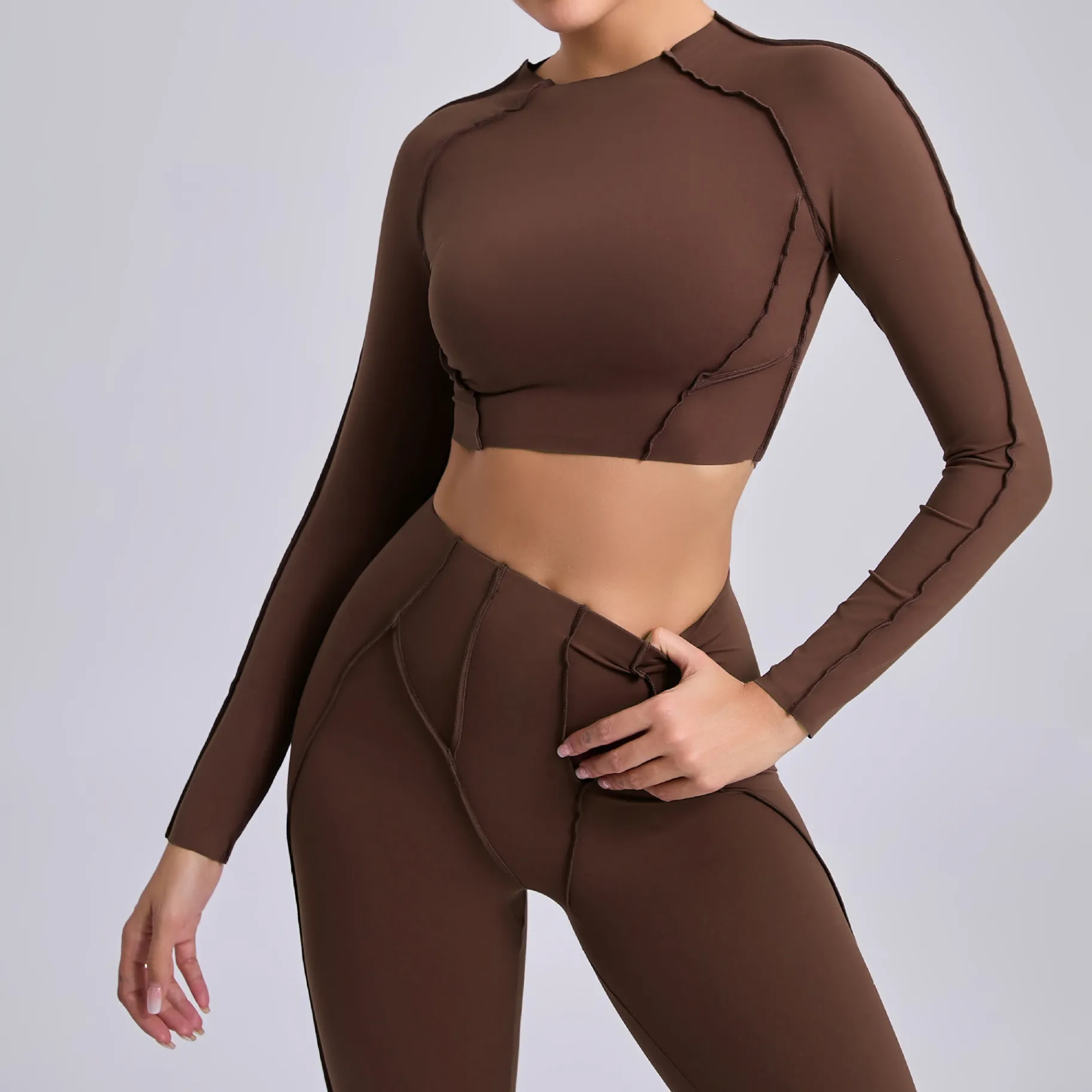 Tight Quick-drying Yoga Long Sleeve Top