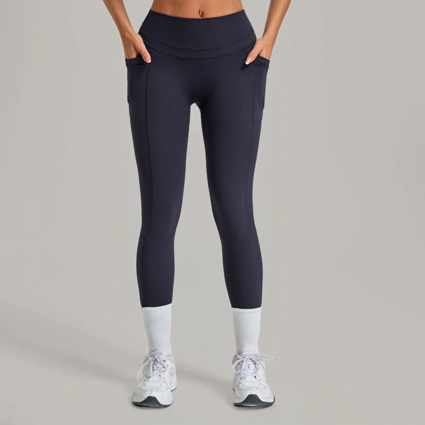 Women's Hip-lifting Yoga Leggings With Pockets