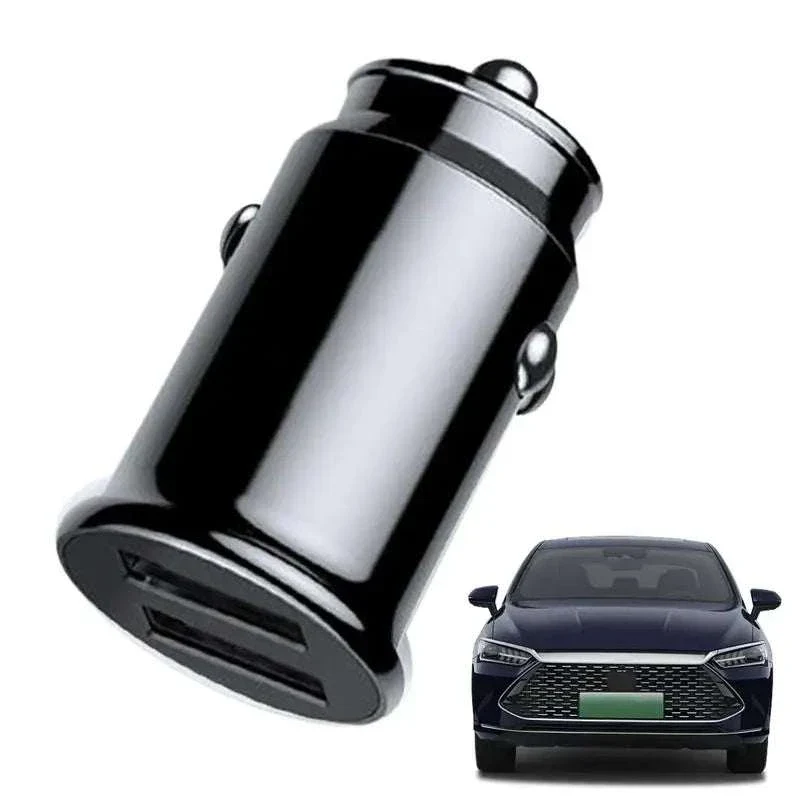 Dual USB Fast Car Charger 3.1A Compact Adapter
