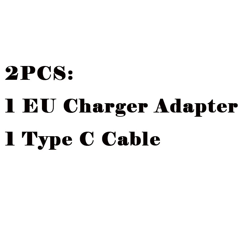Black Fast Charging Cable Charger Adapter