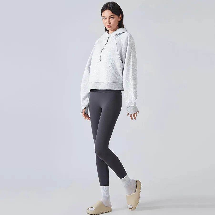 Full Pullover Tops Casual Hoodie