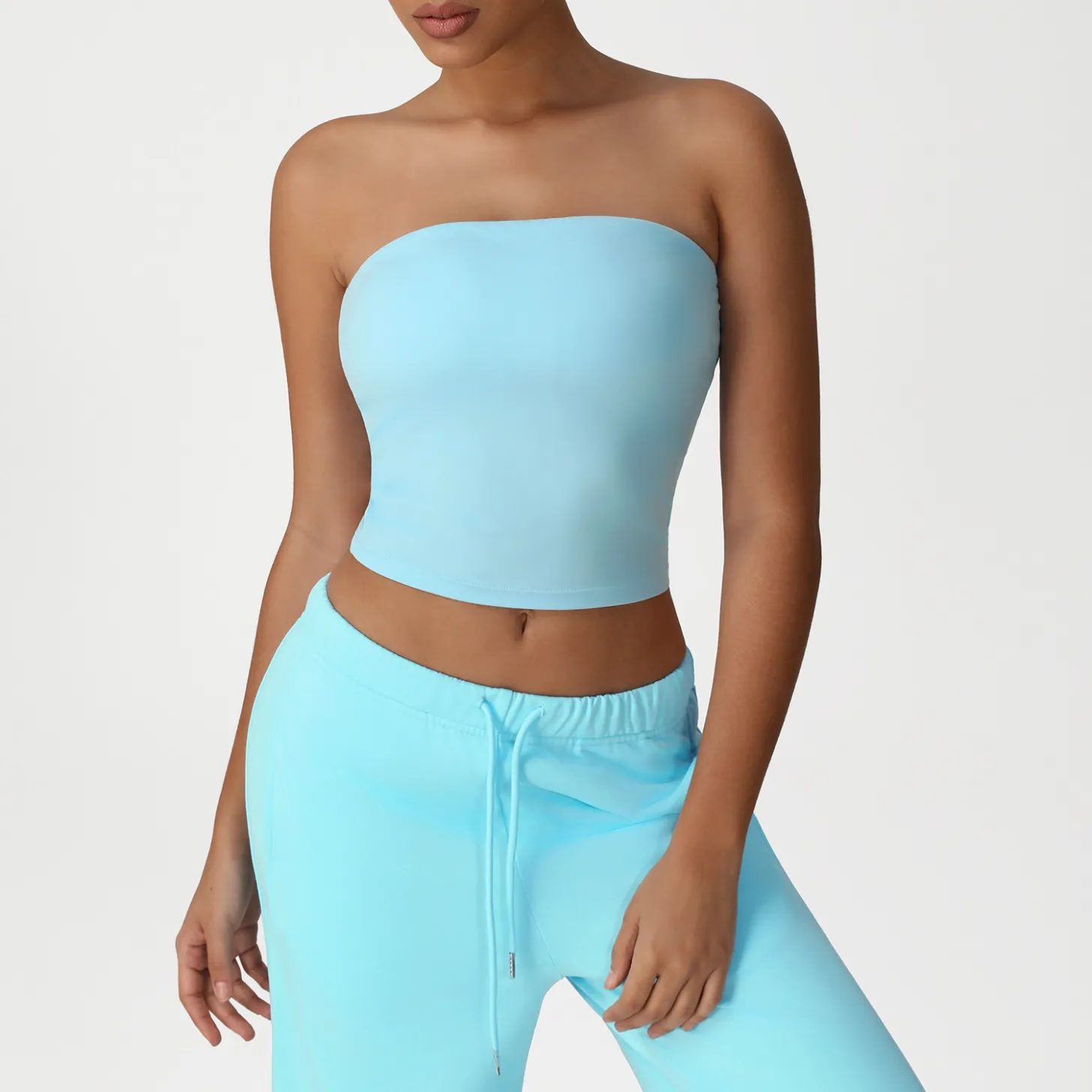 Sports Bra Strapless Yoga Tube Top