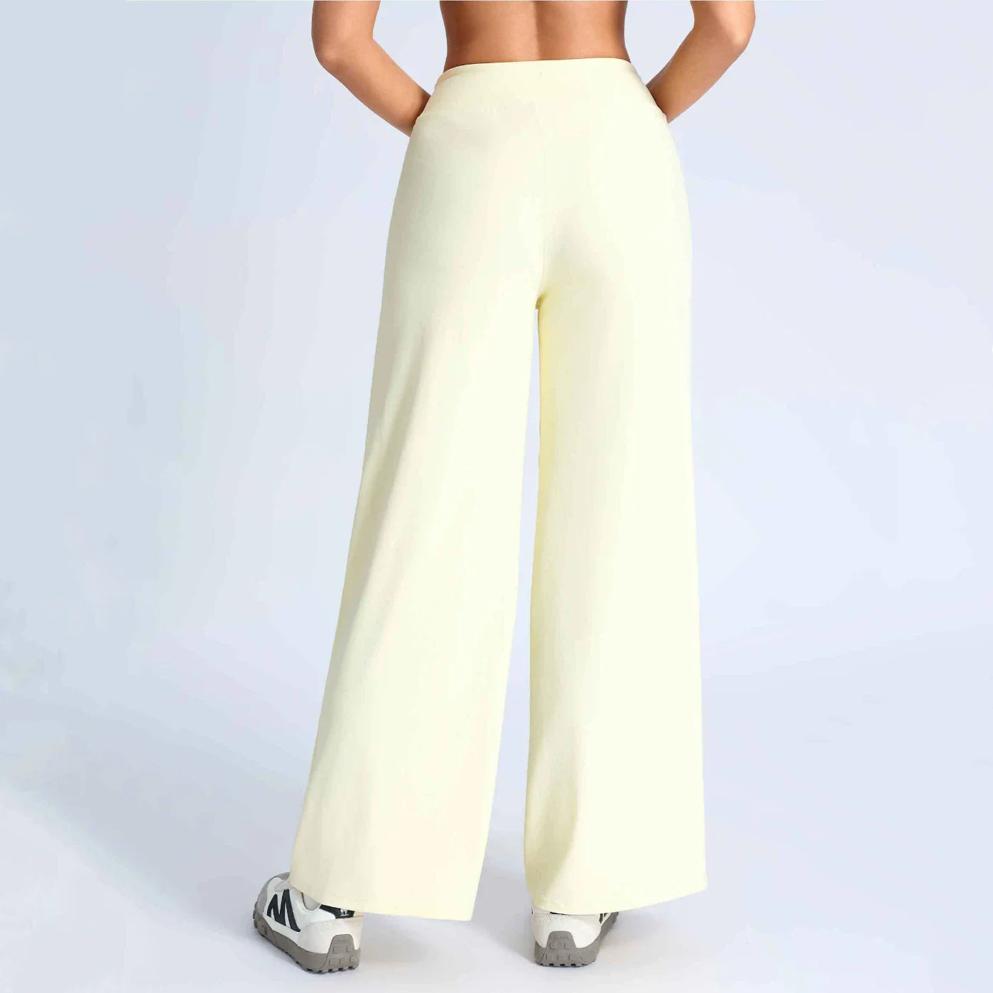 High Waisted Casual Straight Leg Yoga Pants for Women CY3673