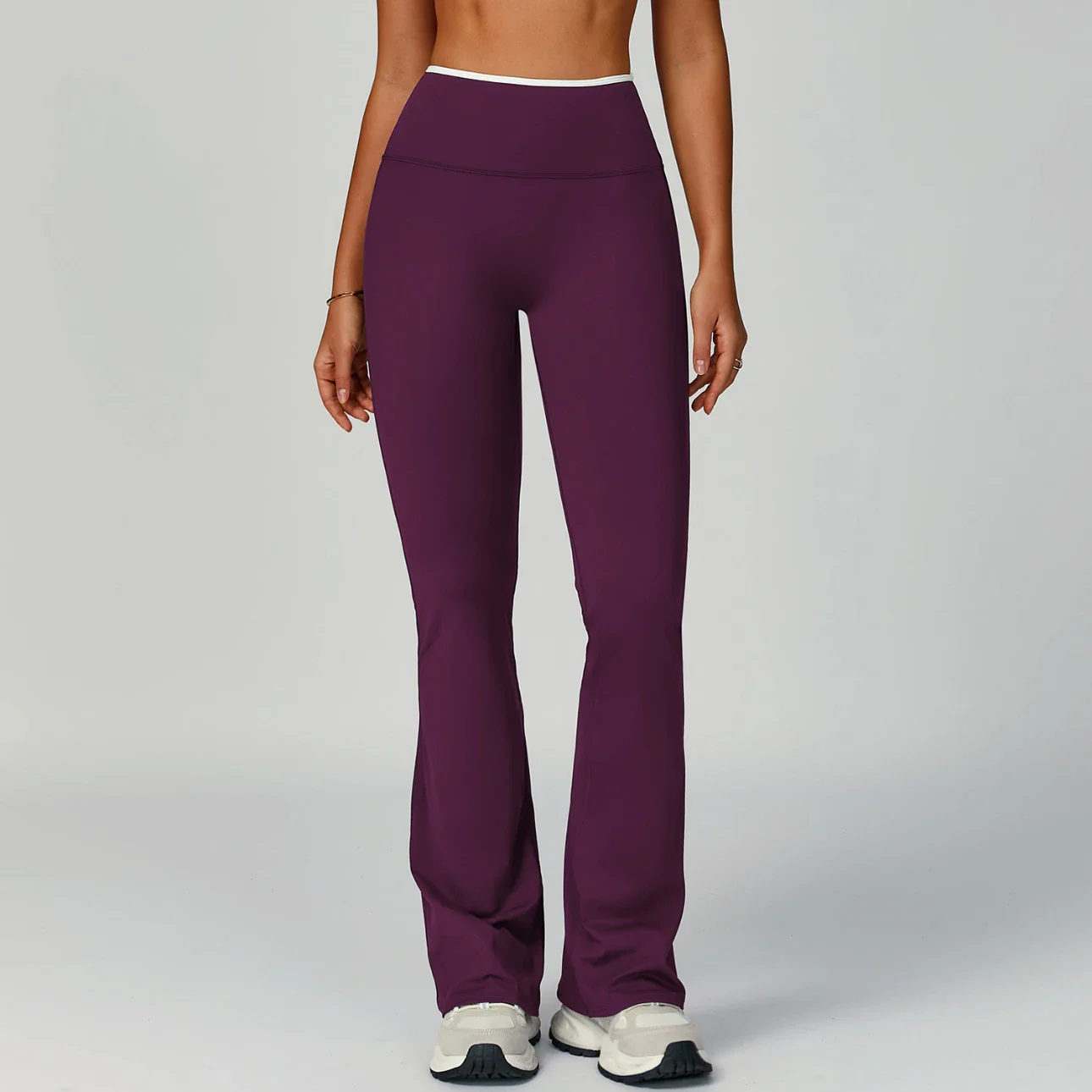 High Waist Yoga Fitness Flared Pants