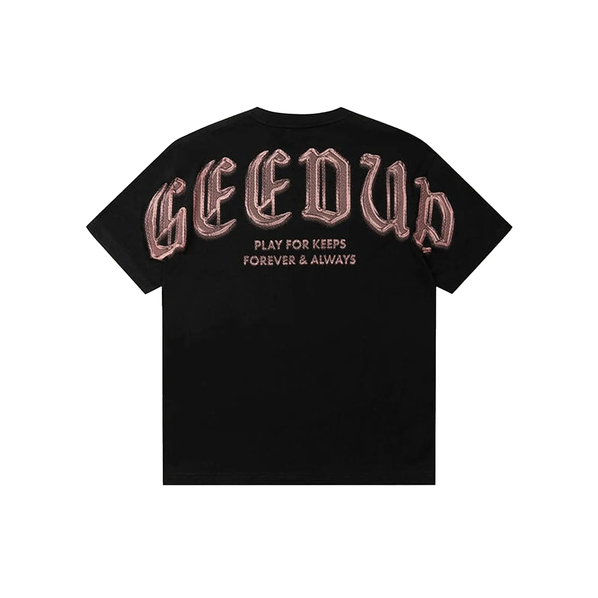 Geedup Chrome T-Shirt 'Black / Rose' (2025)