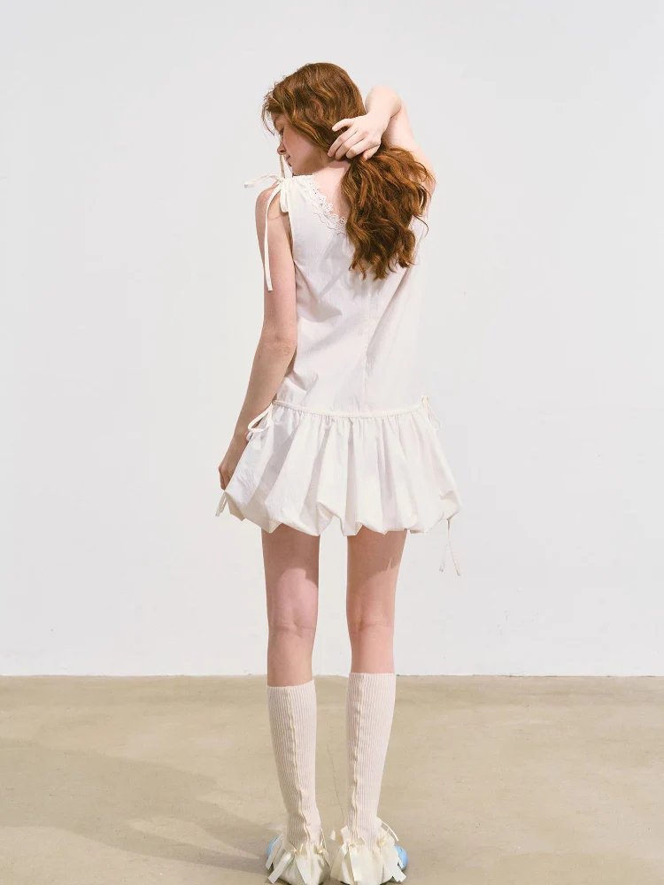 Lace Spaghetti Strap Dress