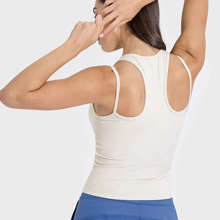 Summer Ribbed Tank Top DQ080