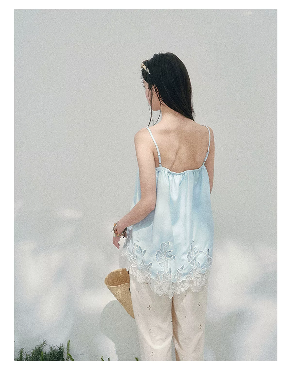 Bouquet Summer Lace Camisole Top