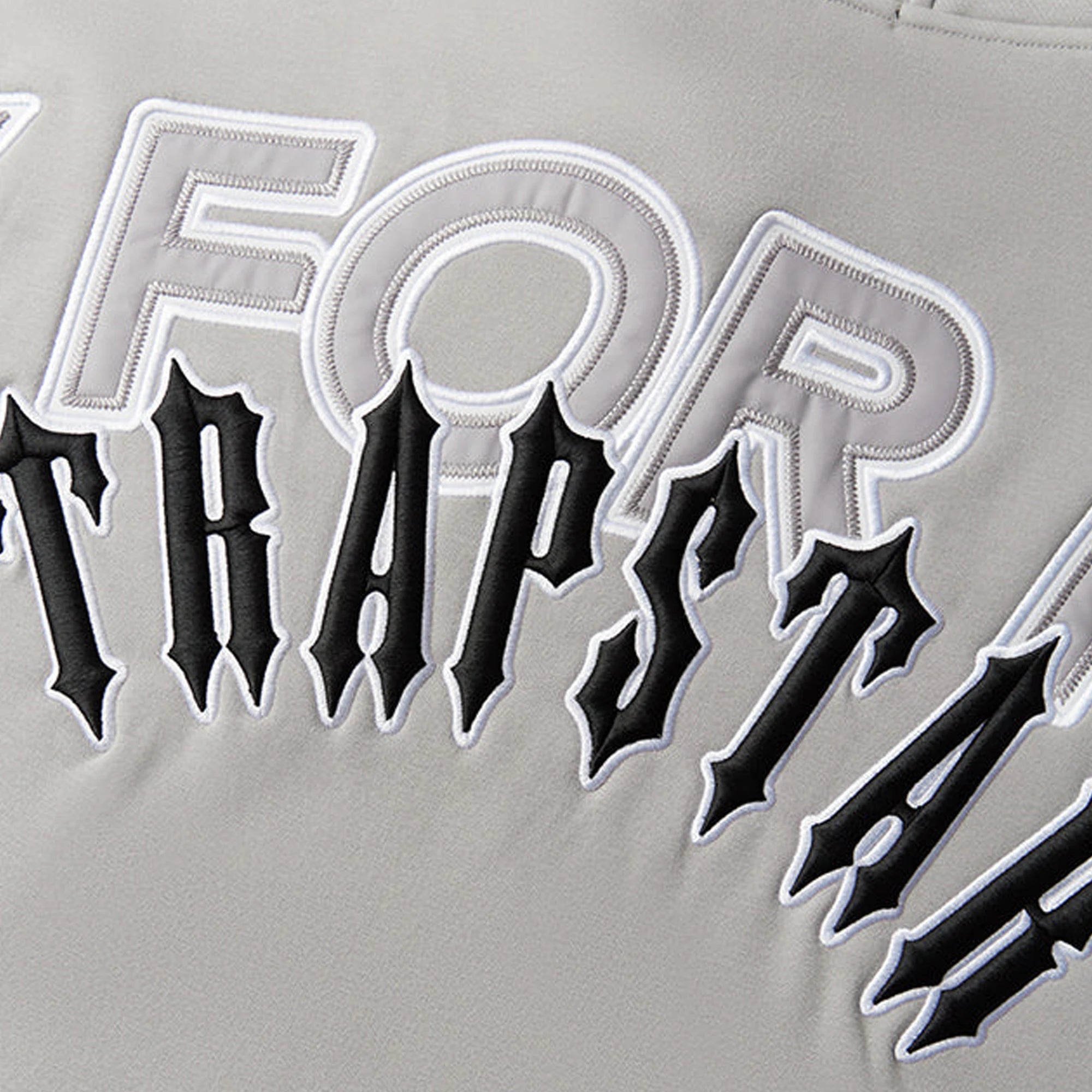 Geedup x Trapstar PFK x Irongate Hoodie 'Grey / Black' (2025)