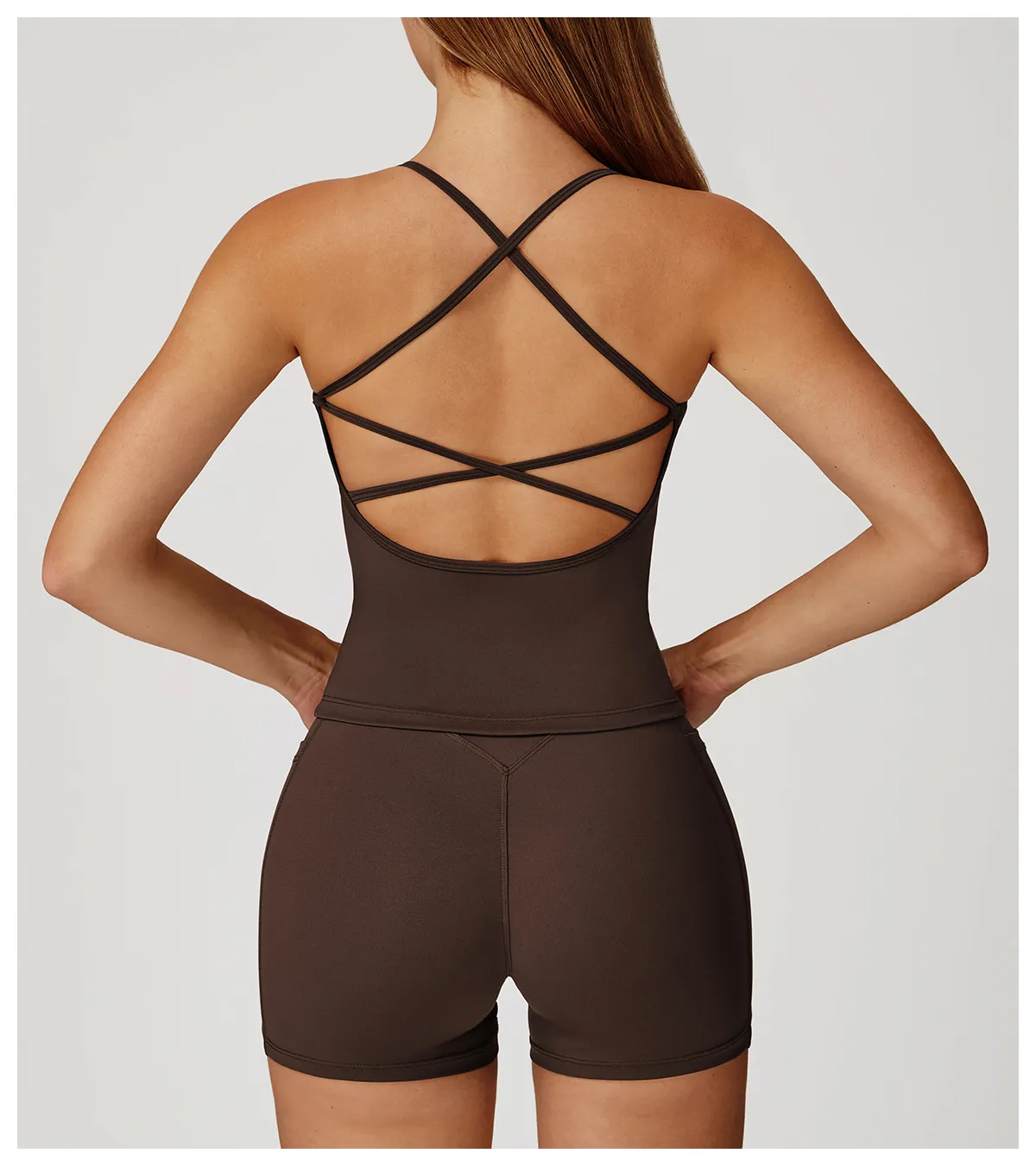 Cross Back Quick-Drying Fitness Yoga Vest