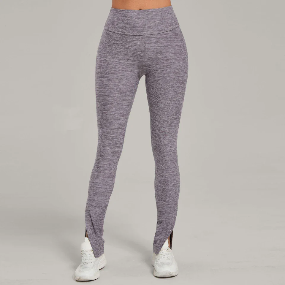 High Waist Slightly Flared Casual Athletic Pants