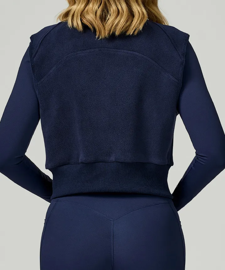 High Collar Autumn & Winter Plus Velvet Vest