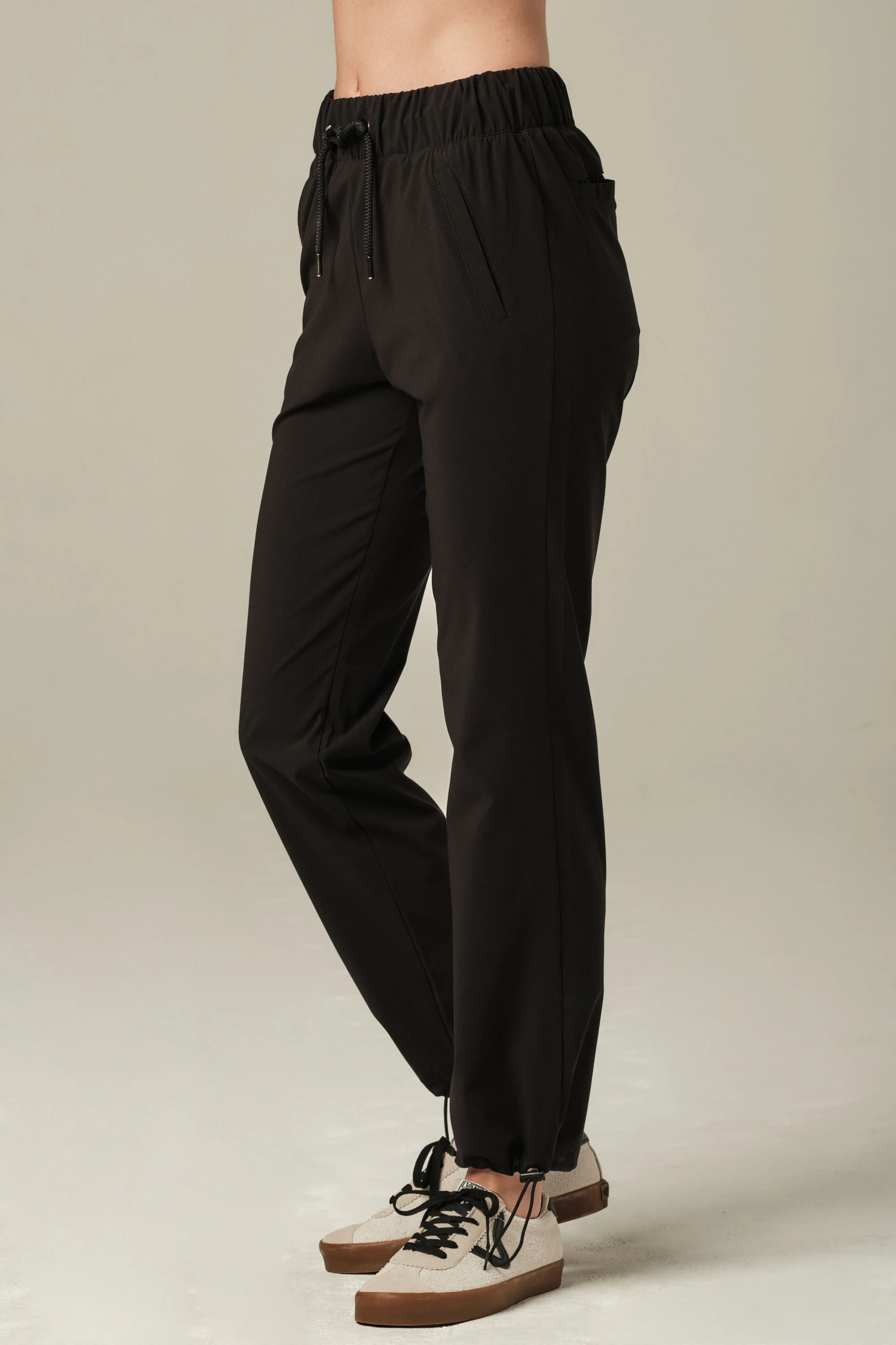 Vacation Mode Black Jogger