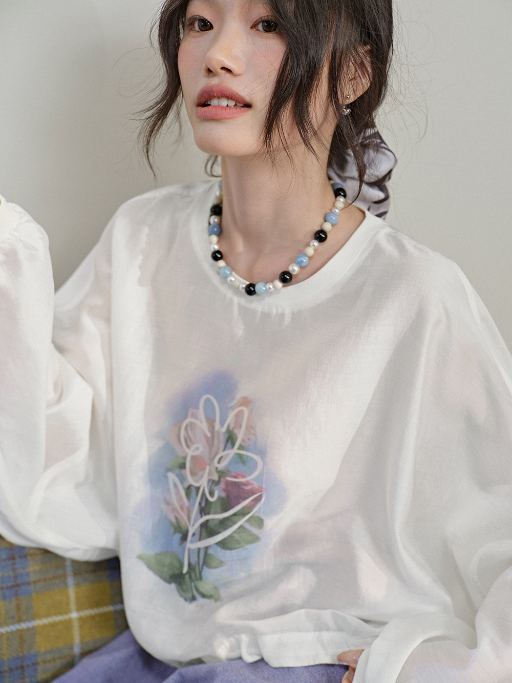 Floral Print Blouse