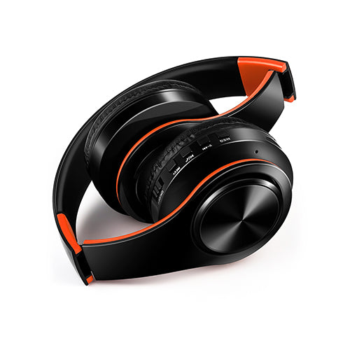 Men gift Gold Wireless headphones Bluetooth earphone Stero headset with Build-in MIC with 3.5mm jack for Xiaomi Samsung IPHONE