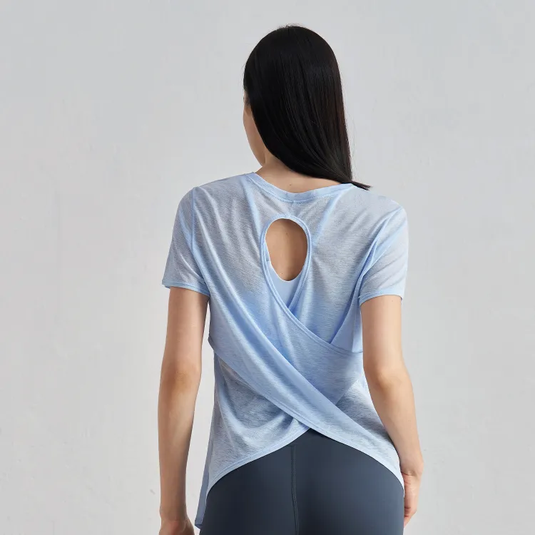 Summer Hollow Beautiful Back Sports Top