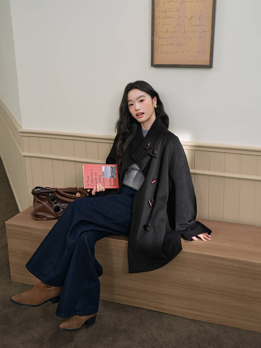 Funnel Neck Coat