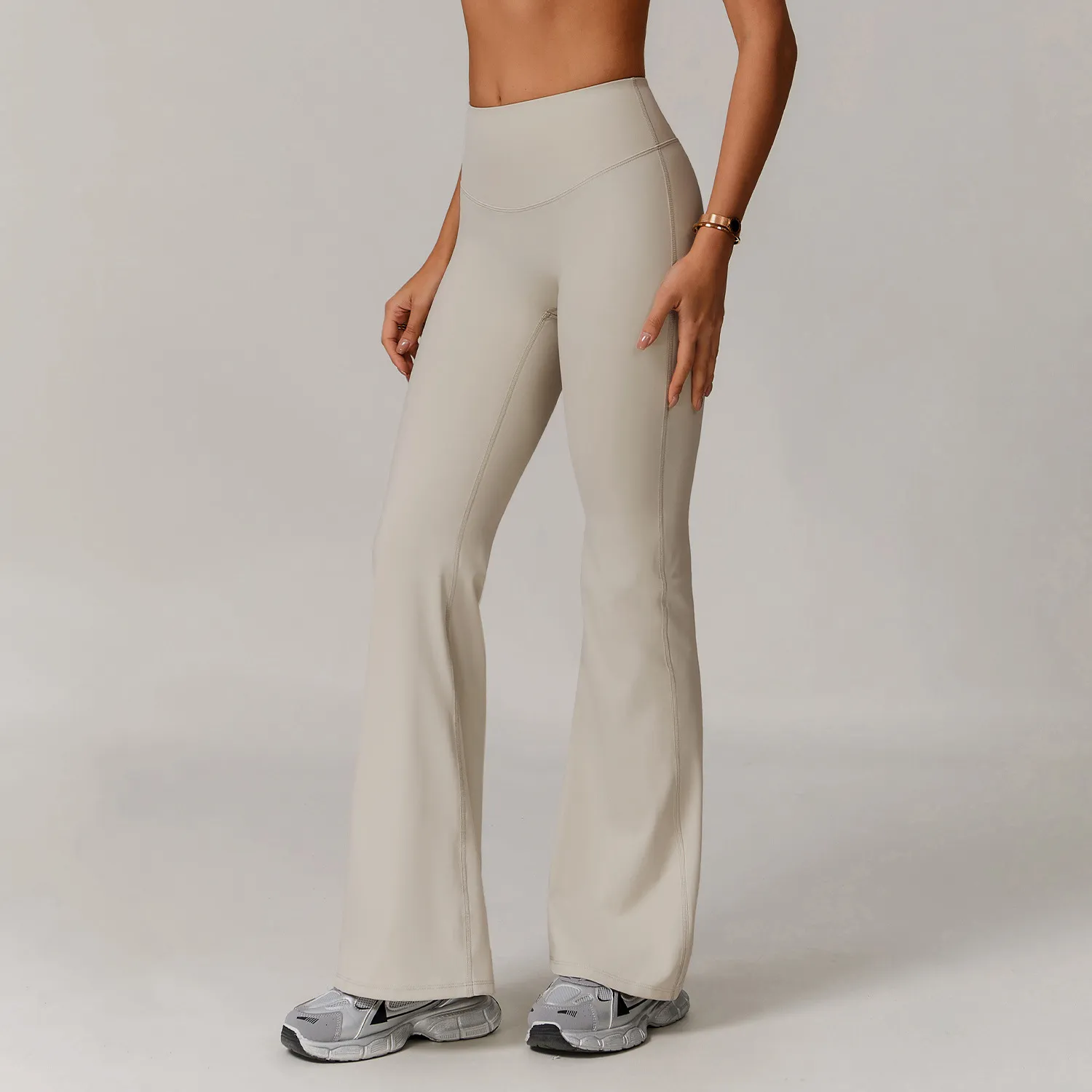 High Waist Yoga Flared Pants
