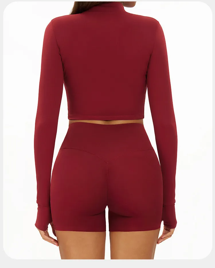Women's Fitness Yoga Short Jacket