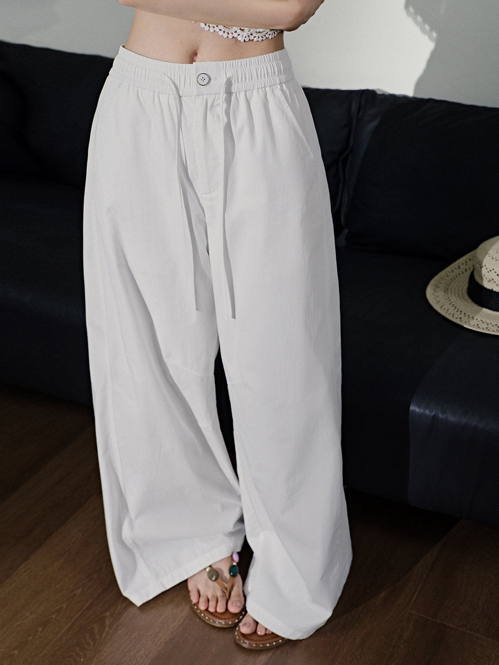 Elastic Waist Pants