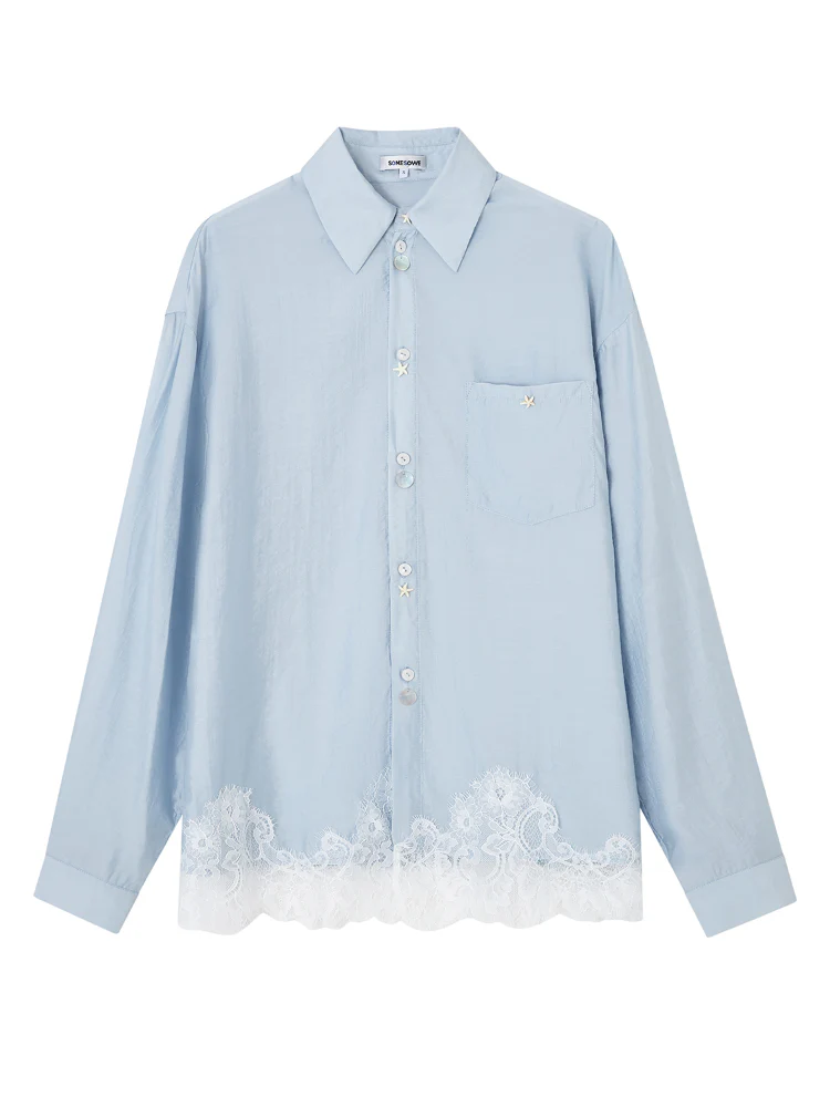 Cooling Lace - Patchwork Shirt & Shorts Set