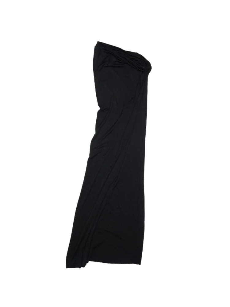 Large Round-Neck Knot Acetate Tank Top & Skirt Set