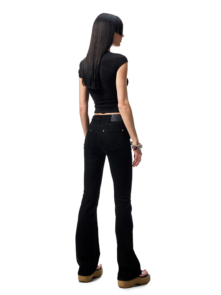 Knot-Pleated Slim-Fit Acetate T-shirt