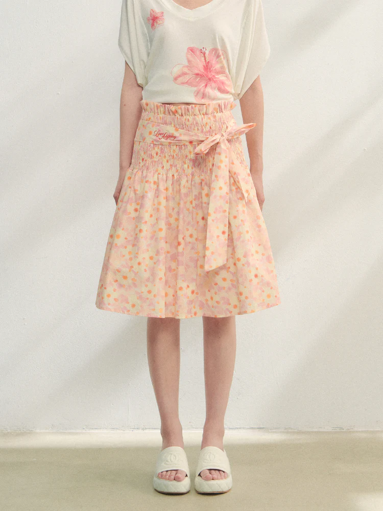 Printed Strappy Three-Way Strapless Camisole