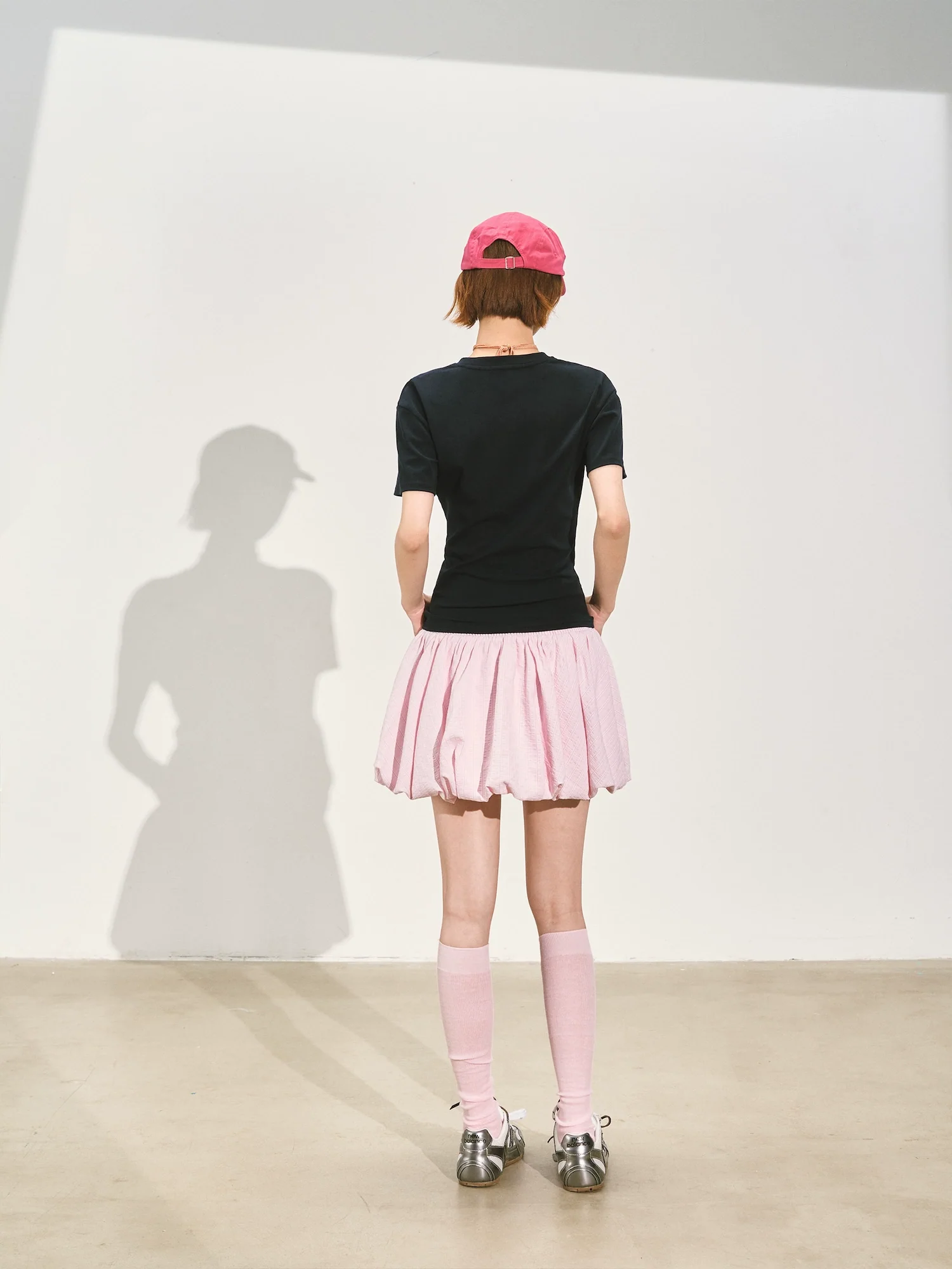 Slim-Fit Lazy Half-sleeve T-shirt