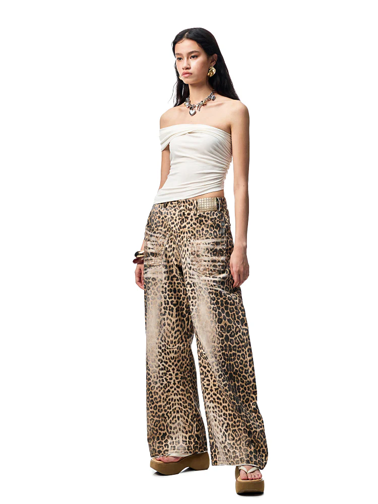 Irregular Multi-Wear Ruched Acetate T-Shirt