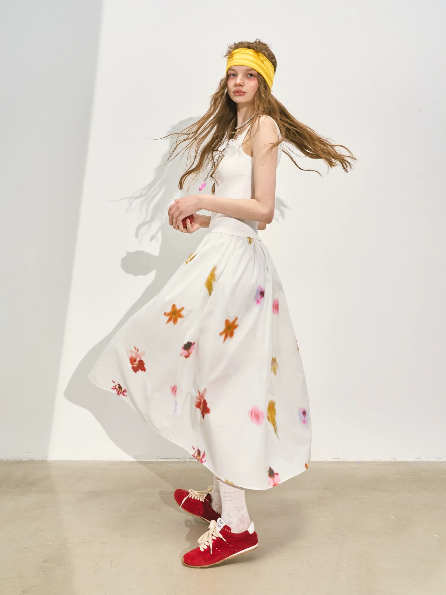 Patchwork Slim-fit Midi Dress