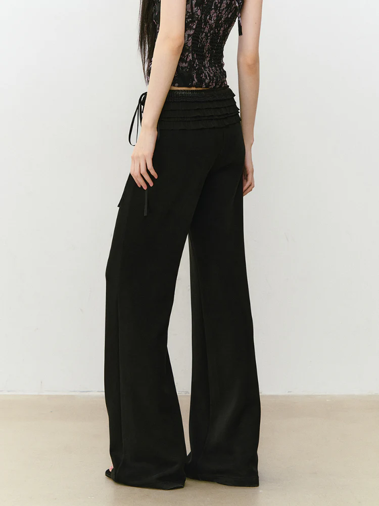 Loose String Casual Pants