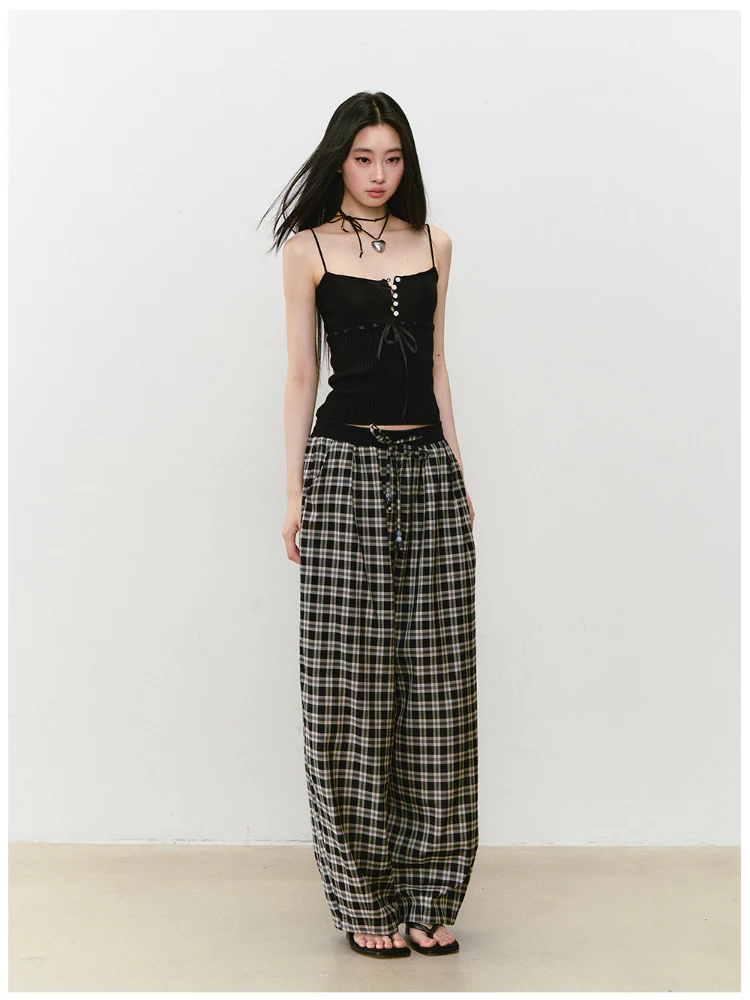 Loose String Casual Pants