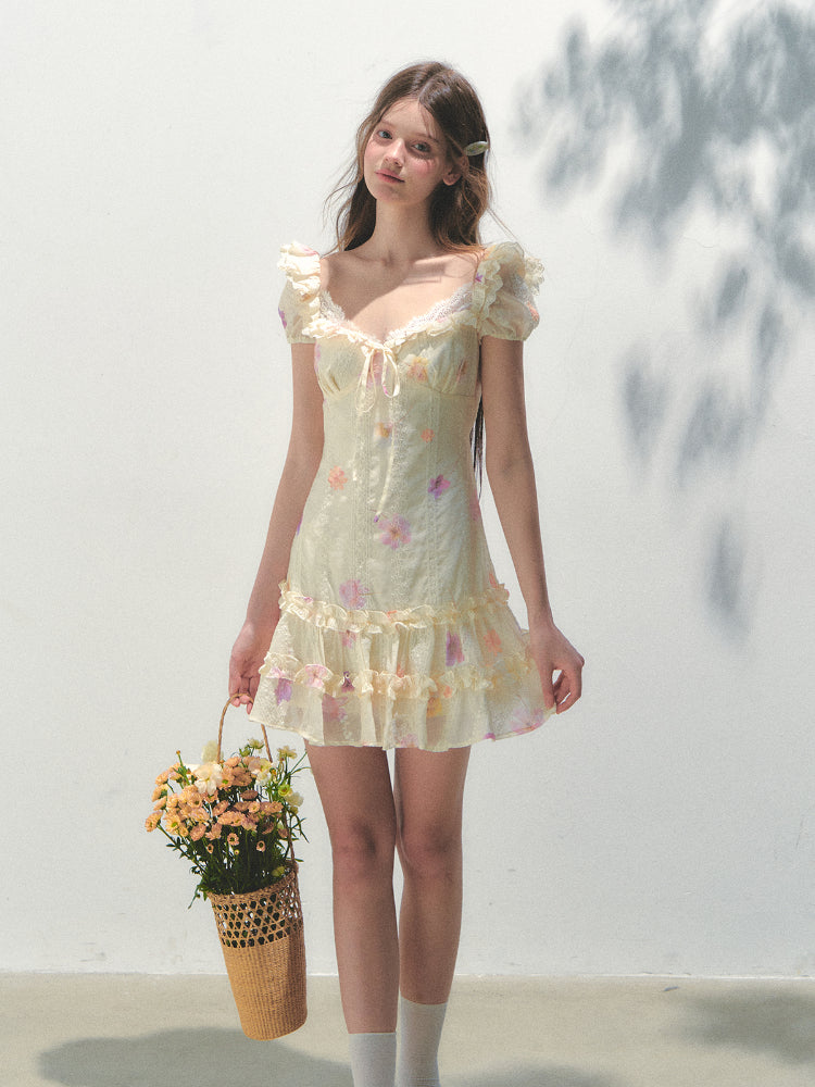 Vacation Short-Sleeve Dress