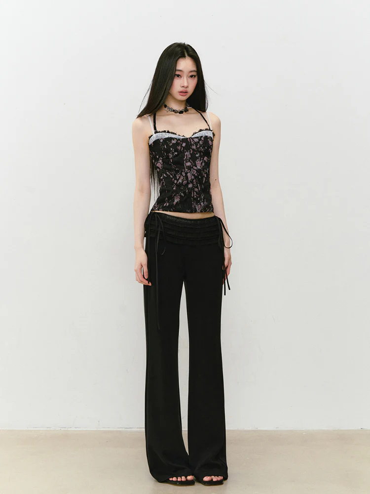 Loose String Casual Pants