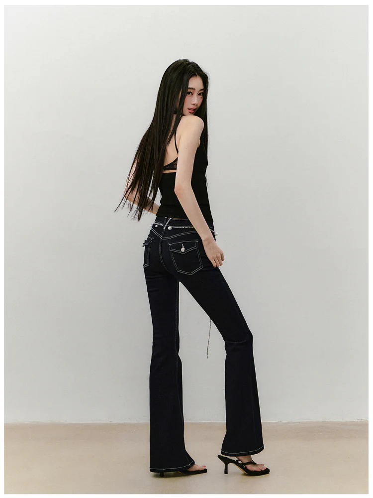 Heavy-duty Knitted Draped Neck Tank Top Set