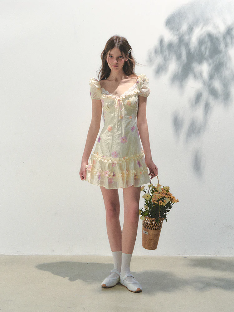 Vacation Short-Sleeve Dress