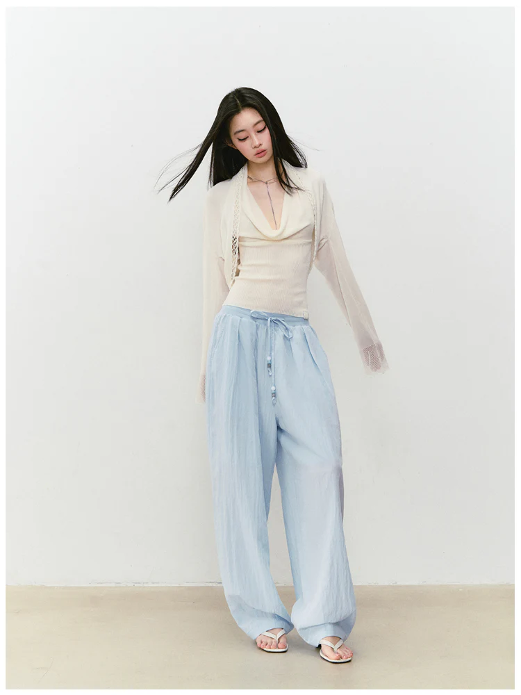 Loose String Casual Pants