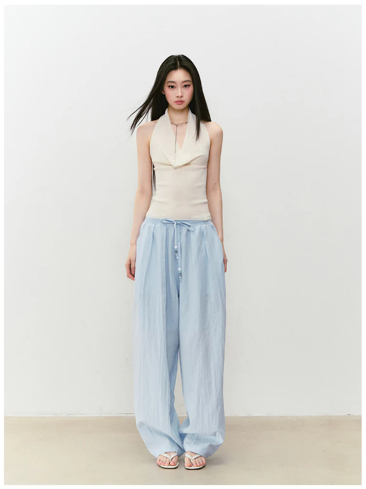 Loose String Casual Pants