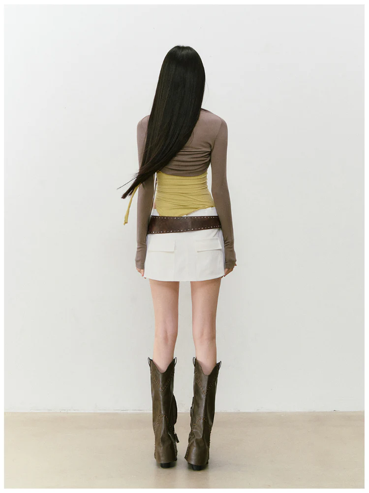 3D Flowers Lyocell Vest Coat