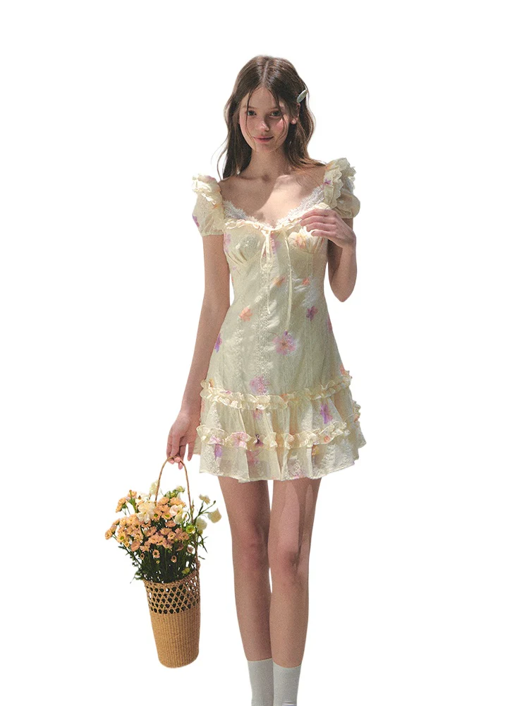 Vacation Short-Sleeve Dress