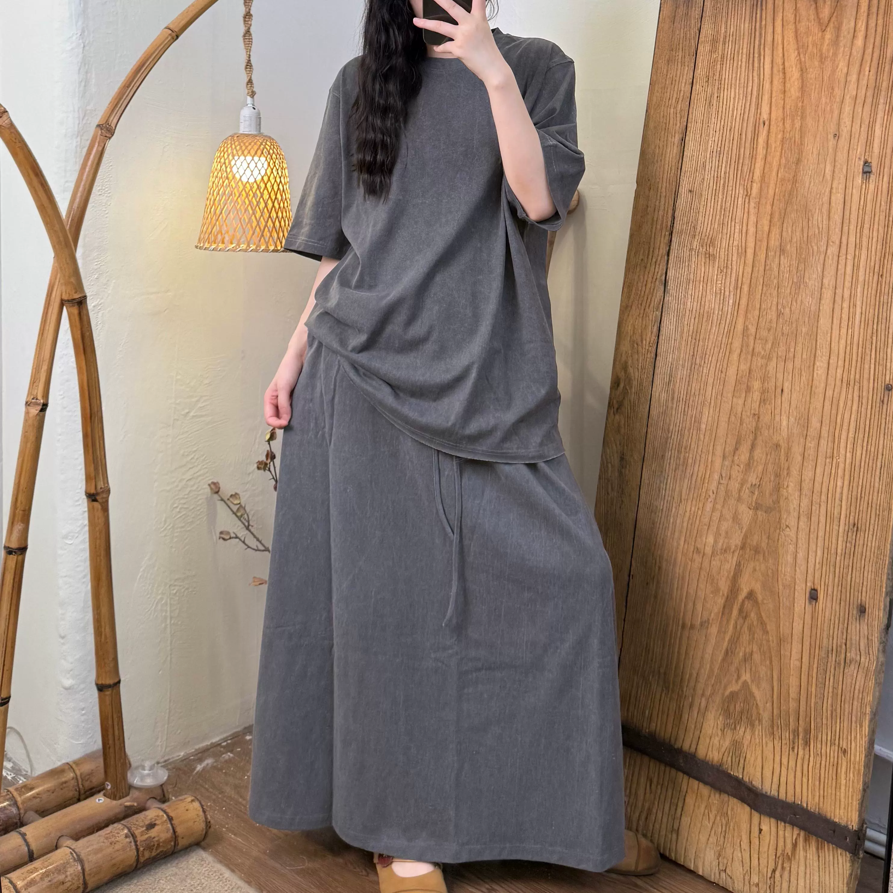 Summer Cotton Casual Versatile Soft Round Neck T-Shirt