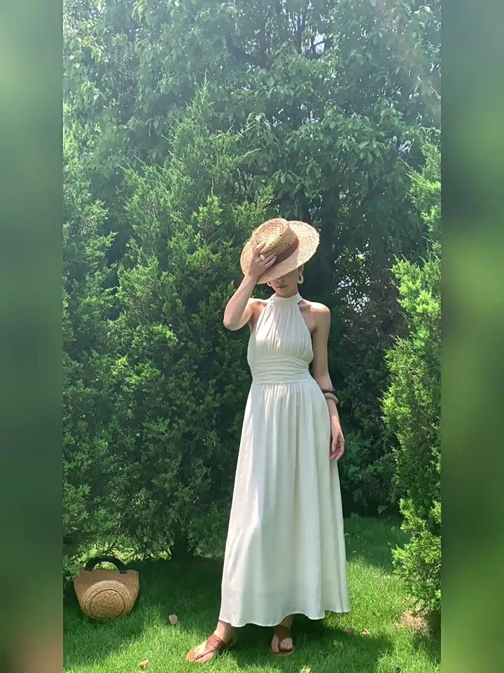 Maysha Halter Neck Dress