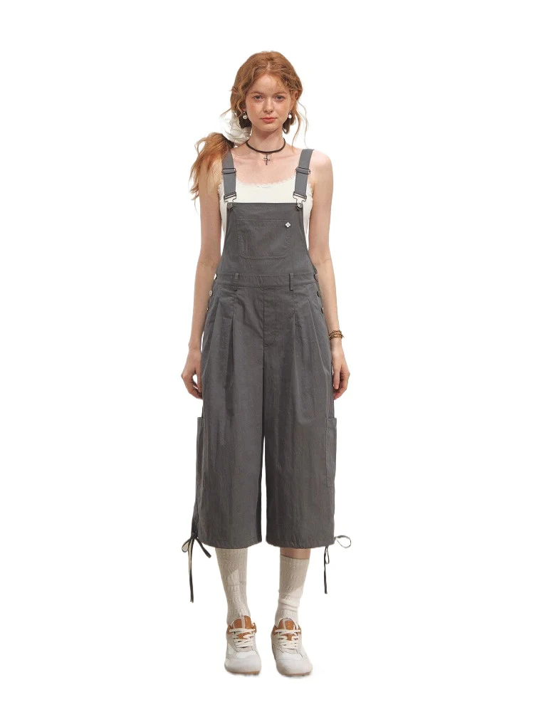 Loose Layering Wide-leg Straight Pants