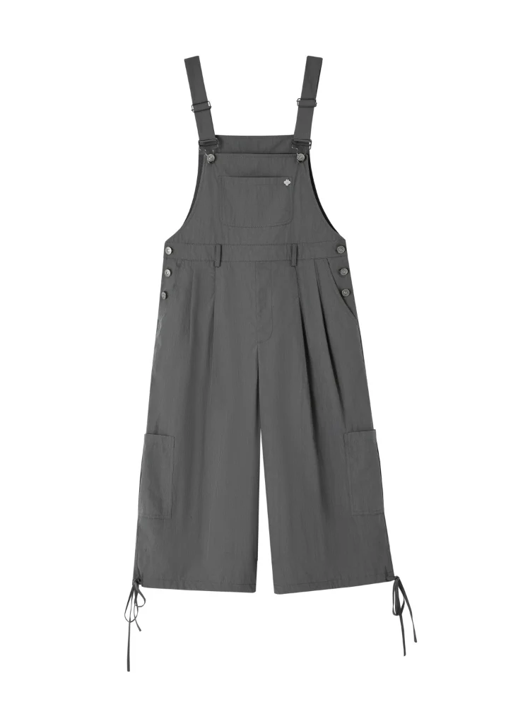 Loose Layering Wide-leg Straight Pants